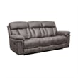 Armen Living Estelle 3-Piece Fabric Sofa Love Seat & Chair in Gunmetal Gray