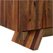 Picadilly 4 Door Sideboard Buffet in Acacia Wood and Concrete