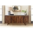 Picadilly 4 Door Sideboard Buffet in Acacia Wood and Concrete