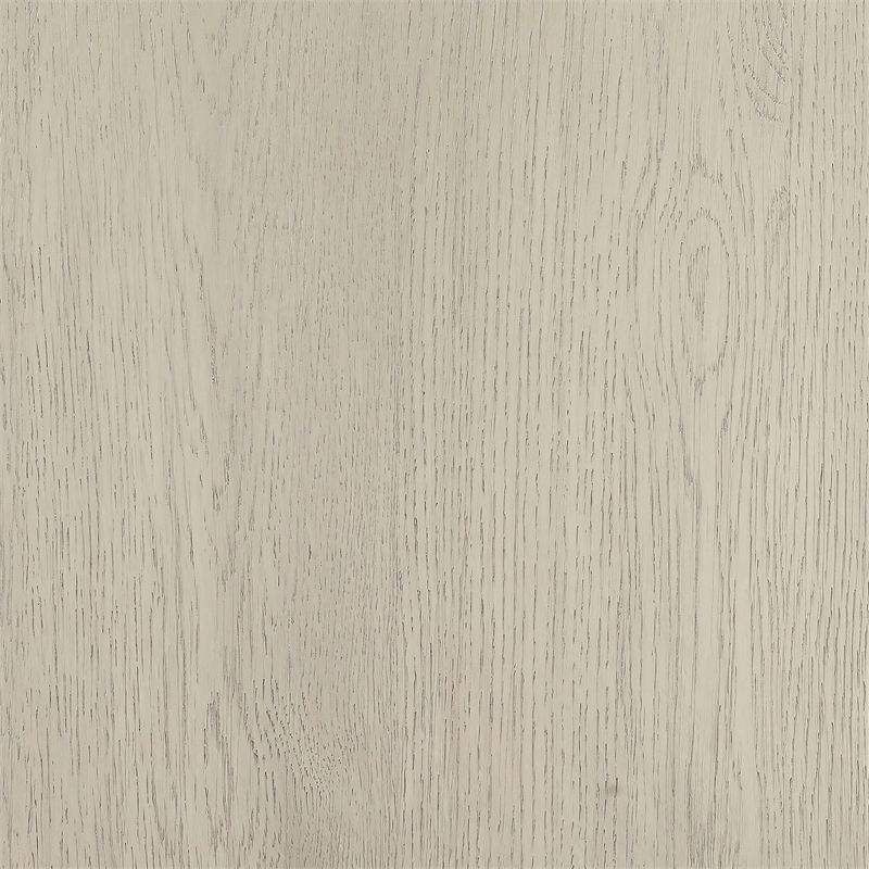 Armen Living Abbey Modern Concrete & Wood Coffee Table in Gray Oak/Silver-Gray