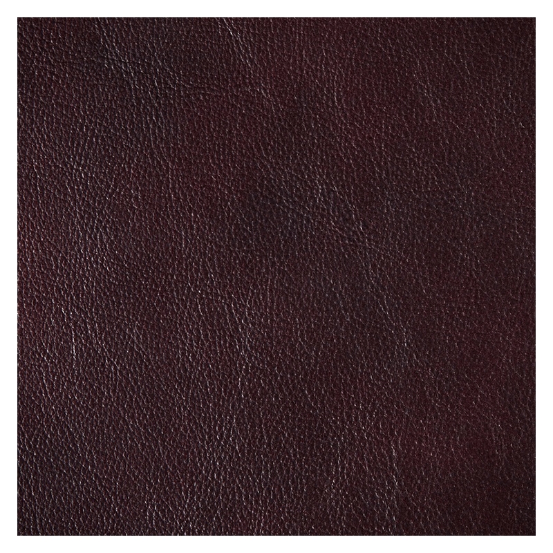 Armen Living Marcel Modern Leather Manual Reclining Sofa in Dark Brown