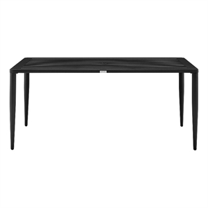 beowulf outdoor patio dining table aluminum