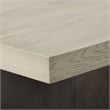 Armen Living Abbey Modern Concrete & Wood Console Table in Gray Oak/Silver-Gray