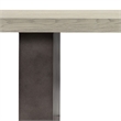 Armen Living Abbey Modern Concrete & Wood Dining Table in Gray/Oak