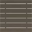 Armen Living Silvana 7-Piece Outdoor Fabric/Aluminum Dining Set in Gray/Brown