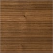 Armen Living Artemio King Platform Wood Bed Frame with Slim Track Arms in Walnut