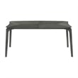 Kalia Wood Dining Table in Gray Finish