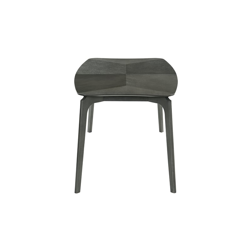 Kalia Wood Dining Table in Gray Finish