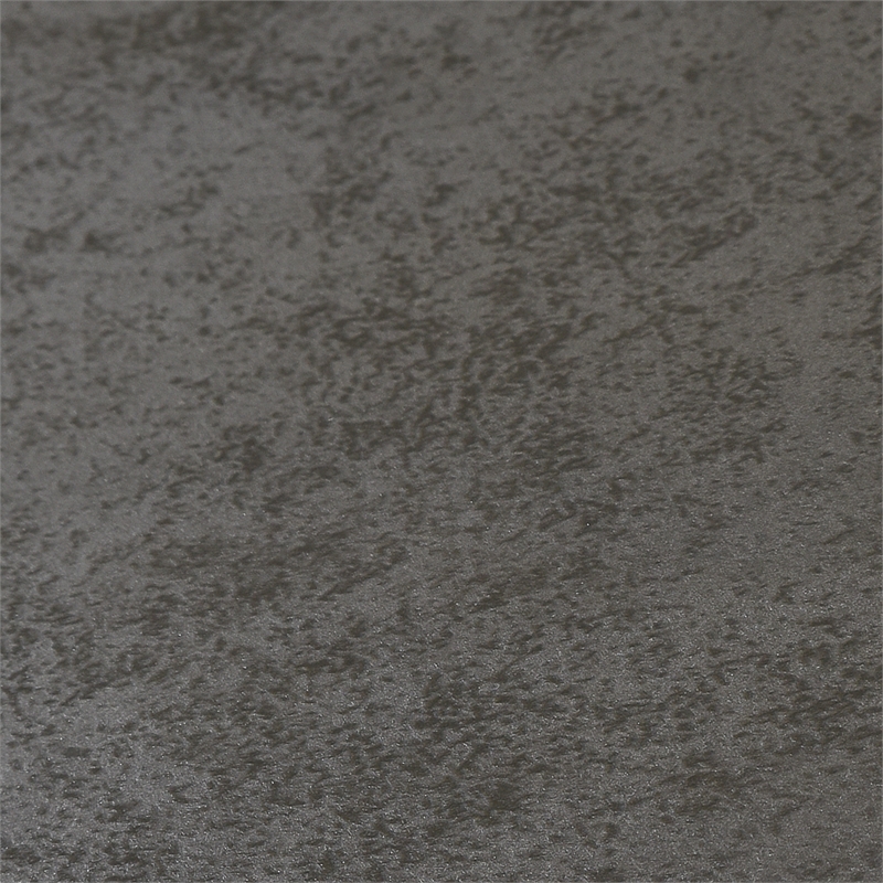 Armen Living Milena Stone and Wood Extendable Dining Table in Gray