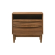 Artemio King 4 Piece Wood Bedroom Set in Walnut Finish
