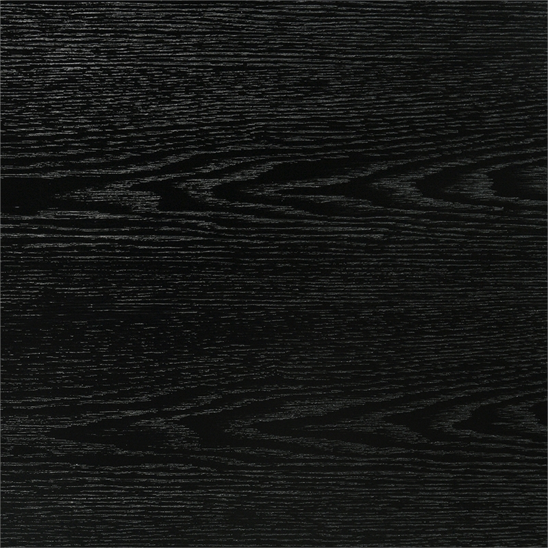 Petra King 3 Piece Wood Bedroom Set in Black Finish