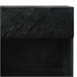 Petra Queen 3 Piece Wood Bedroom Set in Black Finish