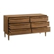 Artemio Queen 4 Piece Wood Bedroom Set in Walnut Finish