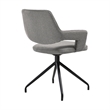 Esme Penny 5 Piece Dining Set with Gray Fabric Chairs