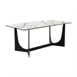 Esme Penny 7 Piece Dining Set with Gray Fabric Chairs