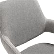 Esme Penny 7 Piece Dining Set with Gray Fabric Chairs