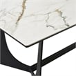 Esme Penny 7 Piece Dining Set with Gray Fabric Chairs