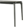 Kalia 5 Piece Wood Dining Set in Gray Finish with Gray Fabric
