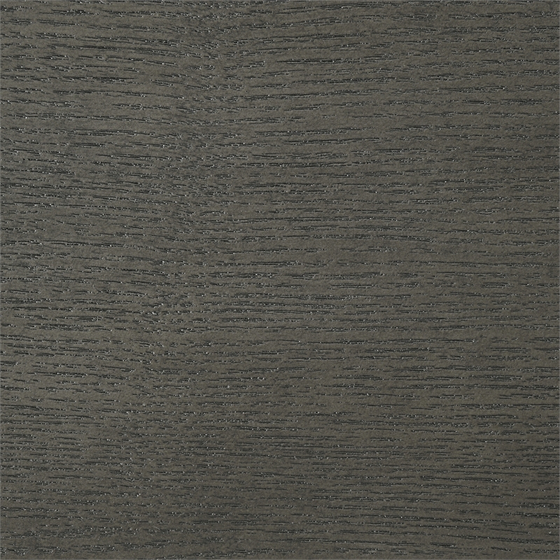 Kalia 7 Piece Wood Dining Set in Gray Finish with Gray Fabric