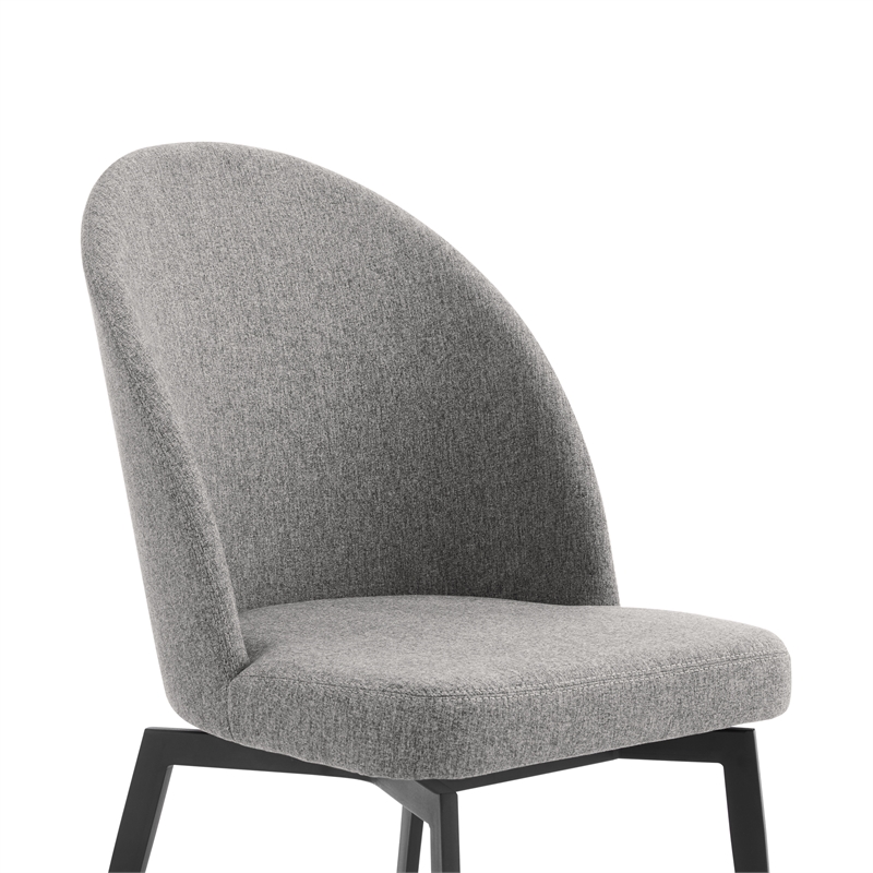 Knox Sunny 5 Piece Dining Set with Gray Fabric Chairs