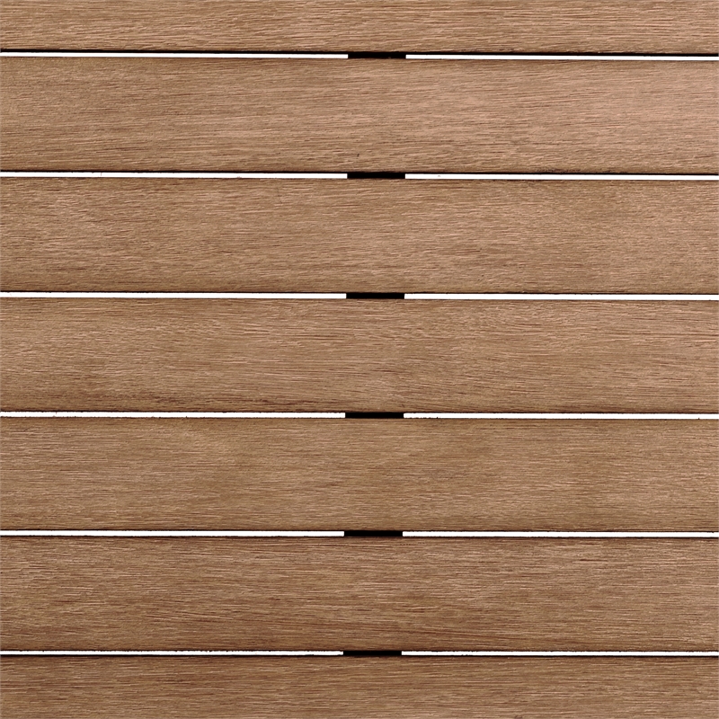 Orbit Outdoor Dining Chair in Eucalyptus Wood with Gray Rope and Taupe Cushions