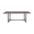 Glendora Island Outdoor 5 Piece Live Edge Dining Set in Eucalyptus and Rope