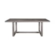 Escondido Santo Outdoor 5 Piece Round Dining Set in Eucalyptus and Charcoal Rope