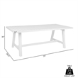 Vivid Outdoor Counter Stool in Light Eucalyptus Wood with Taupe Cushions