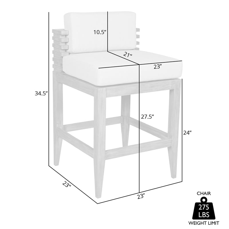 Benicia Outdoor Patio Chair in Black Steel with Gray Rope and Taupe Cushions