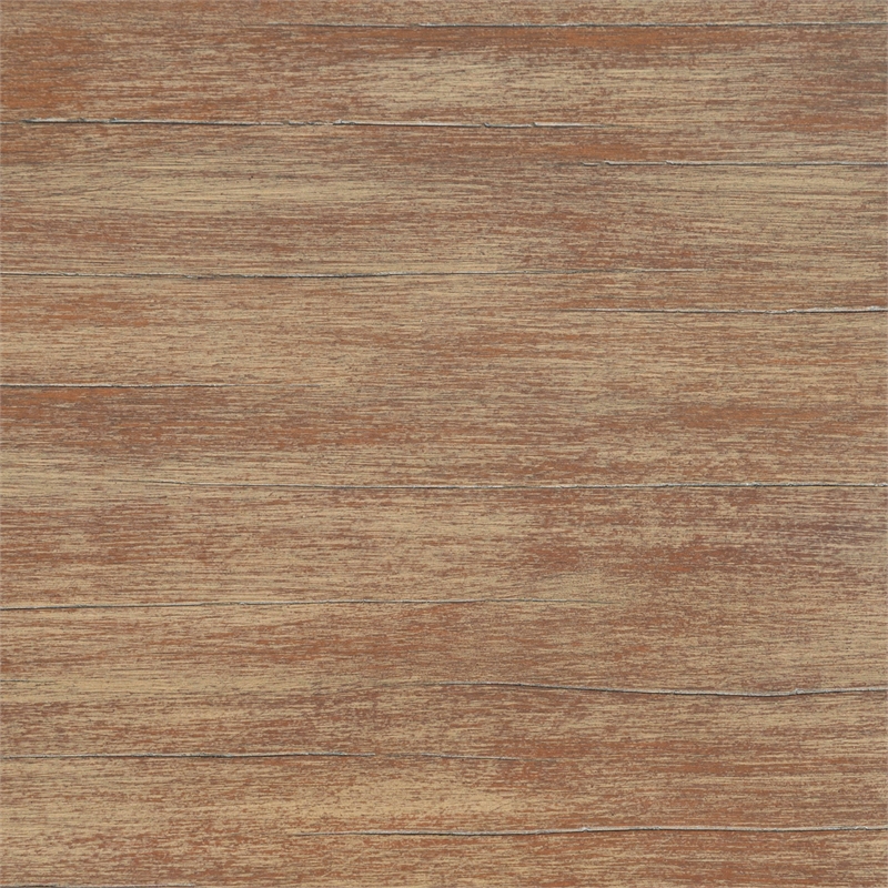 Escondido Outdoor Patio Round Dining Table in Light Eucalyptus Wood