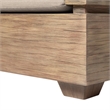 Vivid Outdoor 4 Piece Conversation Set in Light Eucalyptus Wood with Cushions