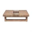 Vivid Outdoor 4 Piece Conversation Set in Light Eucalyptus Wood with Cushions
