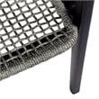 Vivid Outdoor Patio Chair in Light Eucalyptus Wood with Taupe Olefin Cushions