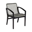 Glendora Beckham Outdoor 5 Piece Live Edge Dining Set in Eucalyptus and Rope