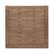 Glendora Beckham Outdoor 5 Piece Live Edge Dining Set in Eucalyptus and Rope