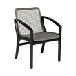 Glendora Beckham Outdoor 7 Piece Live Edge Dining Set in Eucalyptus and Rope