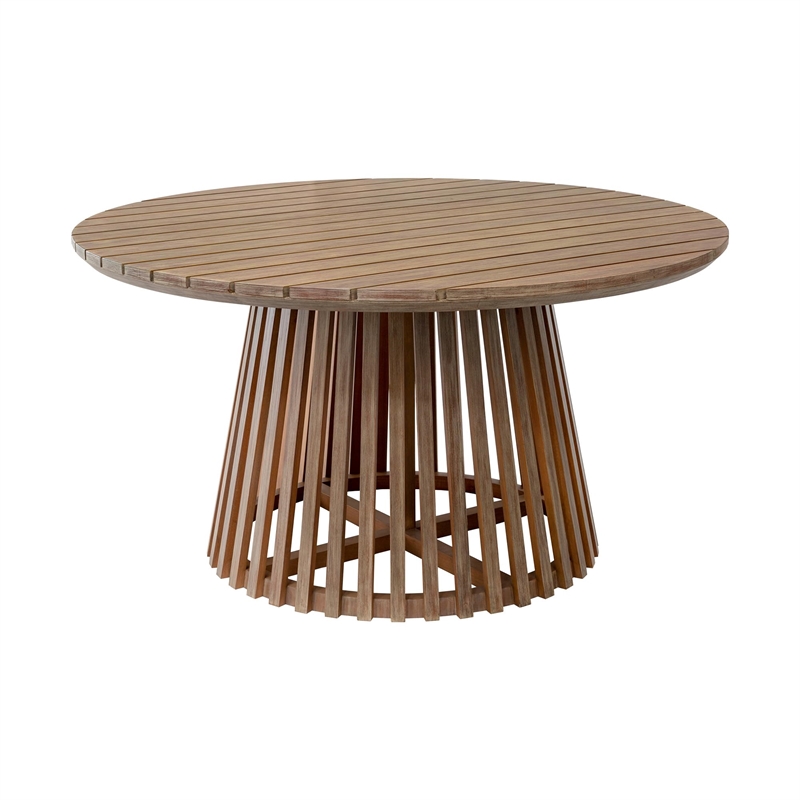 Escondido Tutti Frutti Outdoor 5 Piece Dining in Eucalyptus Rope and Cushions