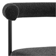 Shannon Dining Chair with Black Fabric - Set of 2