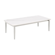 Rhodes Outdoor Rectangular Gray Coffee Table