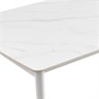 Rhodes Outdoor Patio 5 Piece Dining Set in Aluminum
