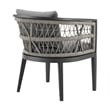 Zella Outdoor Patio 7 Piece Dining Set in Aluminum