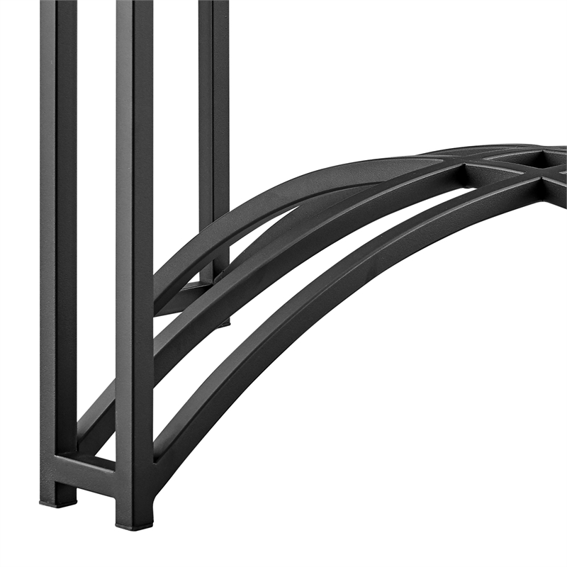 Tibet Contemporary Round Glass Dining Table