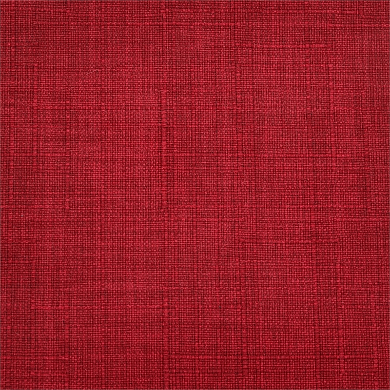 Vienna Counter Height Swivel Bar Stool with Red Seat and Brushed Wood- Set of 2