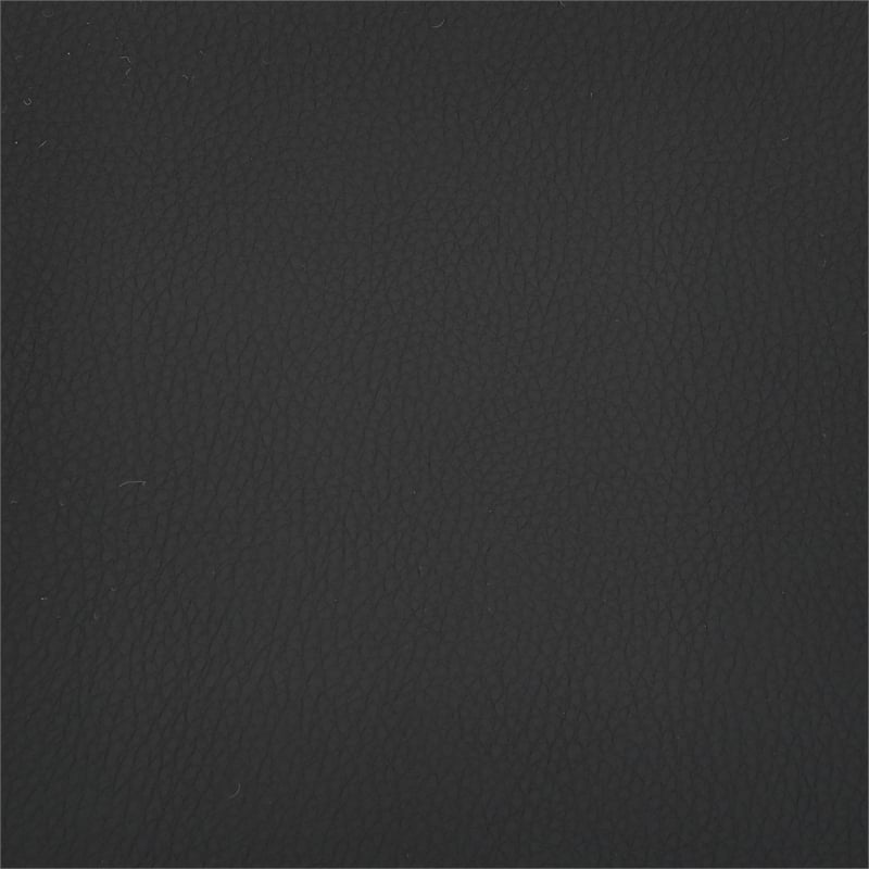 Vienna Counter Height Swivel Bar Stool w/ Black Faux Leather/Black - Set of 4