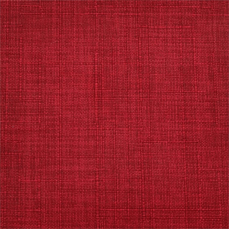 Vienna Swivel Bar Height Stool with Red Seat and Brushed Wood Frame- Set of 3