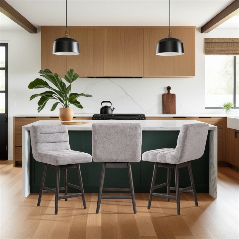 Elias Gray Solid Wood 26