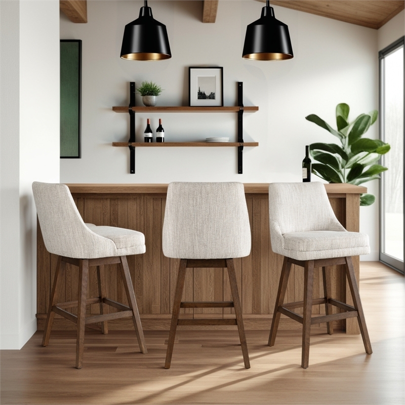 Branson Brown Solid Wood 30