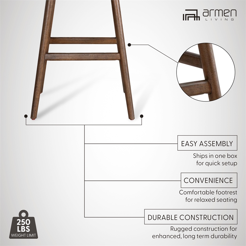 Elias Brown Solid Wood 26
