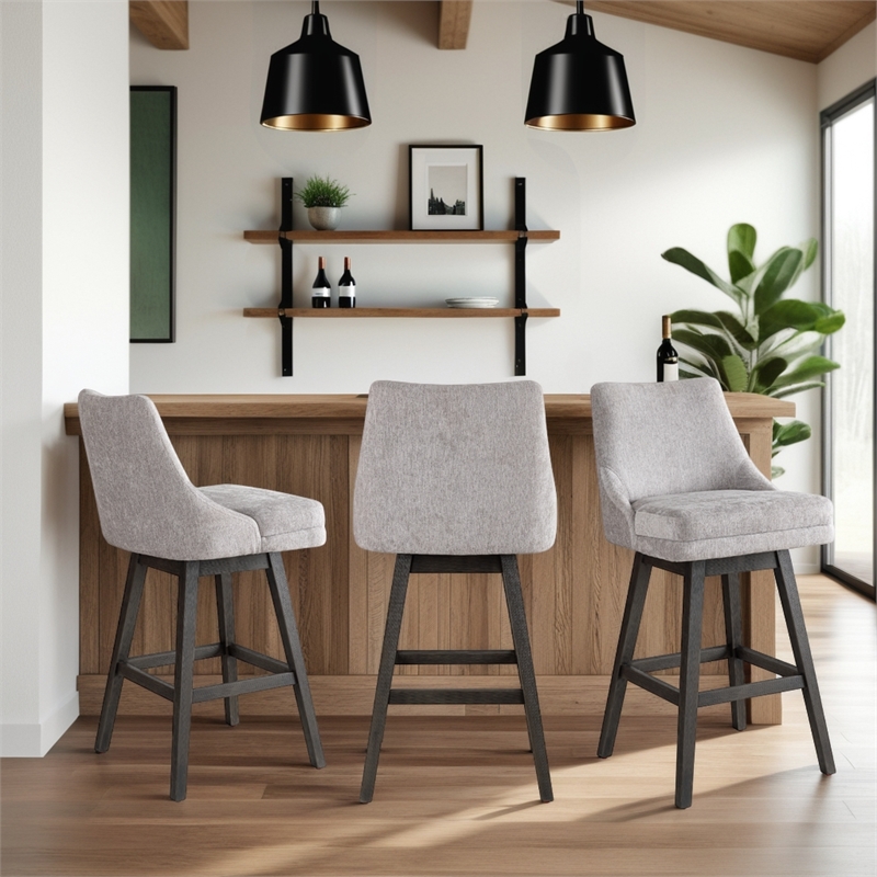 Branson Gray Solid Wood 30