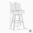 Branson Gray Solid Wood 30